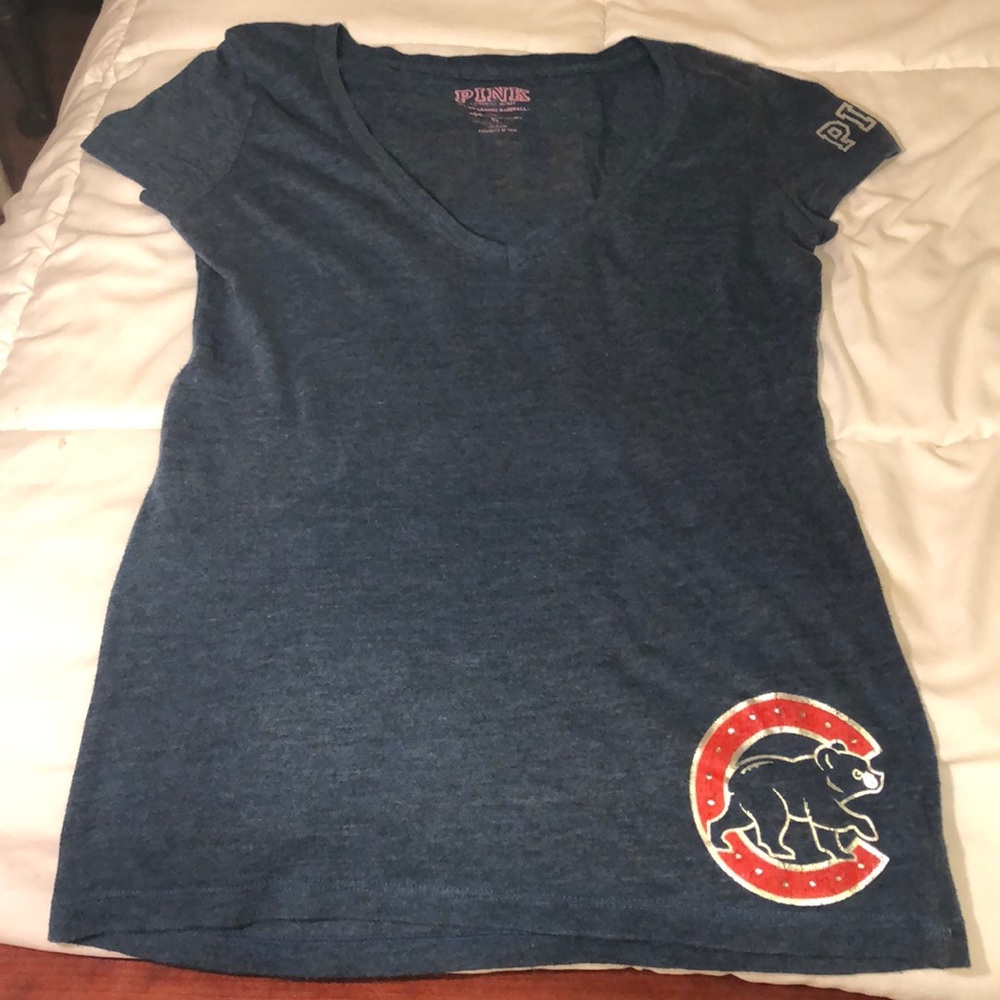 Victoria’s Secret Pink Size Small Chicago Cubs Tee